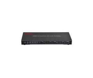 ROLINE 4K HDMI Matrix Switch, 4 x 2, with Remote Control Commutateur de matrice AV