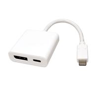 ROLINE Adaptateur d'écran USB type C - DisplayPort v1.2 + PD