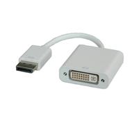 ROLINE Adaptateur DisplayPort-DVI, DP mâle-DVI femelle