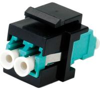 ROLINE Adaptateur fibre optique Keystone LC/LC duplex, multimode, OM3