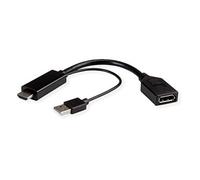 Roline Adaptateur Hdmi - Dp, V1.2, 4k60, Noir, 0.15m