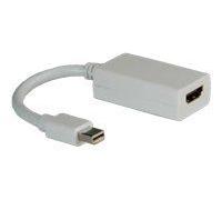 ROLINE Adaptateur Mini DisplayPort-HDMI, MiniDP M - HDMI F