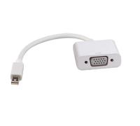 ROLINE Adaptateur Mini DisplayPort vers VGA (MiniDP M - VGA F) Blanc, v1.2, Profondeur 0.1mm, Réf. 12.03.3140