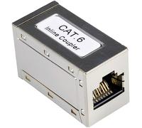 Roline adaptateur RJ45 RJ45 Adaptateur CAT 6 0 mm aluminium (métallisé)