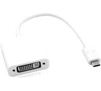 Roline - Adaptateur vidéo externe - USB-C - DVI - argent, aluminium