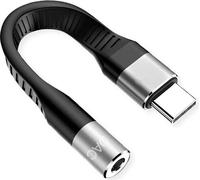 ROLINE Adaptateur USB type C - audio 3,5mm, ST/BU, 0,1 m