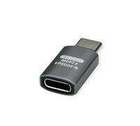 ROLINE Adaptateur USB4 Gen 3x2 type C ST/BU, aluminium, droit, argenté