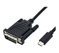 Roline - Adaptateur vidéo externe - USB-C 3.1 - DVI - noir