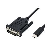 Roline - Adaptateur vidéo externe - USB-C 3.1 - DVI - noir
