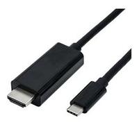 Roline - Adaptateur vidéo externe - USB-C 3.1 - HDMI - noir