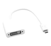 Roline - Adaptateur vidéo externe - USB-C - DVI - argent, aluminium G
