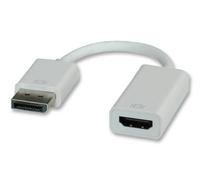 ROLINE ADATTATORE DP-HDMI M/F HQ avec CAVO Marque