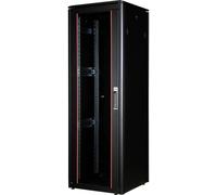 Roline Armoire baie de brassage 19 (l x H x P) 600 x 1786 x 600 mm noir