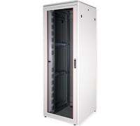 ROLINE Armoire réseau 19 pouces Pro 47 UH 800x800 LxP porte vitrée grise (26.21.0070)