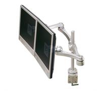ROLINE Barre de support LCD double bras, 4 articulations, montage sur table, jusqu'à 16 kg