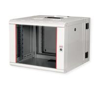 ROLINE Boîtier Mural 19 Pouces Pro 7 U, 600 x 600 L x P en Deux Parties pivotantes Gris