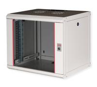 ROLINE Boîtier Mural 19 Pouces Pro 9 U, 600 x 450 L x P, Gris