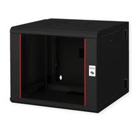 ROLINE Boîtier Mural 19 Pouces Pro 9 U, 600 x 600 L x P, Deux Parties pivotantes, Noir