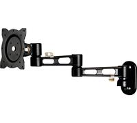 ROLINE Bras LCD pivotant, 5 pivots, montage mural, noir