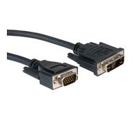 ROLINE Câble VGA DVI, DVI (12+5) M/ HD15 M 2,0m