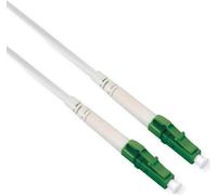 ROLINE Câble à fibre optique 9/125 µm OS2, LC/LC, APC, armé d'acier, simplex, LSOH, blanc, 10 m