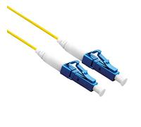 ROLINE Câble à Fibre Optique 9/125 µm OS2, LC/LC, LSOH, simplex, Jaune, 10 m