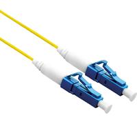 ROLINE Câble à fibre optique 9/125 µm OS2, LC/LC, LSOH, simplex, jaune, 7 m