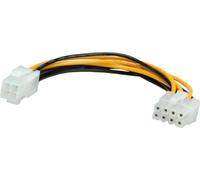 ROLINE Câble adaptateur d'alimentation interne, ATX12V P4 femelle - 8pin EPS mâle, 0,15 m