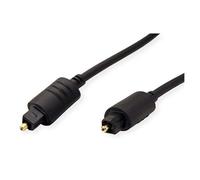 Roline - Câble audio numérique (optique) - TOSLINK mâle pour TOSLINK mâle - fibre optique - noir