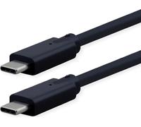 ROLINE Câble compatible USB 3.2 Gen 2, C-C, ST/ST, 10Gbit/s, Emark, 85W, noir, 7 m