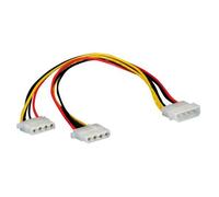 Roline - Câble d'alimentation - alimentation interne 4 plots (M) pour alimentation interne 4 plots (F) - 30 cm