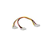 Roline - Câble d'alimentation - alimentation interne 4 plots (M) pour alimentation interne 4 plots (F) - 30 cm