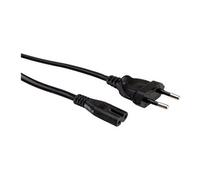 Roline - Câble d'alimentation - Europlug (M) pour power IEC 60320 C7 - CA 250 V - 2.5 A - 3 m - noir - Europe