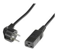 ROLINE câble d'alimentation | prise mâle Schuko vers IEC 320-C19 femelle | câble de prolongation | noir 2 m