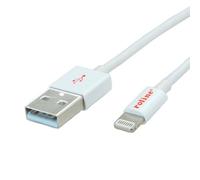 ROLINE Câble de charge et synchronisation pour appareils Apple à connecteur Lightning 1,8 m