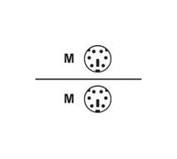 ROLINE Câble Clavier PS/2 St/St, 1,8 m