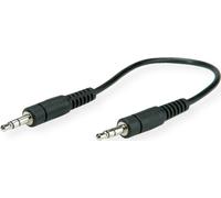 ROLINE Câble de connexion 3,5mm ST / ST, 0,2 m