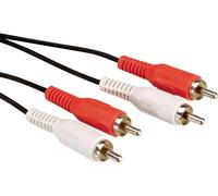 ROLINE Câble de raccordement 2x RCA M/M, 10 m