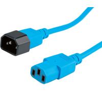 ROLINE Câble de raccordement d'appareils, IEC 320 C14 - C13, bleu, 1,8 m