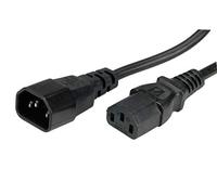 ROLINE Câble de raccordement d'appareils, IEC 320 C14 - C13, Noir, 1 m