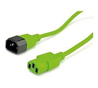 ROLINE Câble de raccordement d'appareils, IEC 320 C14 - C13, Vert, 3 m