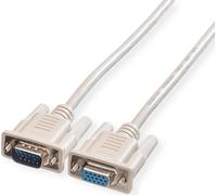 ROLINE Câble de raccordement moniteur VGA HD15 ST/BU, 3 m
