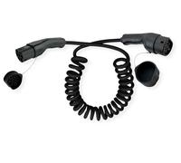 Roline EV-Ladekabel Spirale Typ2 3-Ph. 16a 11kw 5m (19.08.0045)