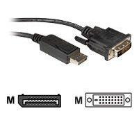 ROLINE Câble DisplayPort DP M - DVI M 3,0m