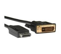ROLINE Câble DisplayPort DP M - DVI M, LSOH 5,0m