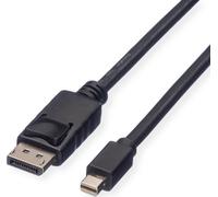 ROLINE Câble DisplayPort, DP ST - Mini DP ST, noir, 3 m