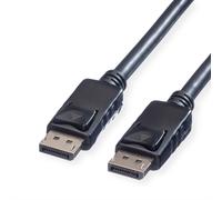 Roline - Câble DisplayPort - DisplayPort (M) pour DisplayPort (M) - 7.5 m - verrouillé, moulé - noir