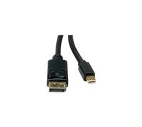 Roline - Câble DisplayPort - Mini DisplayPort (M) pour DisplayPort (M) - DisplayPort 1.4 - 1 m - noir