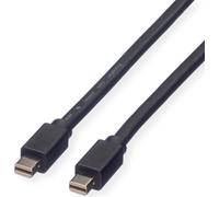 ROLINE Câble DisplayPort, Mini DP ST - Mini DP ST, noir, 2 m