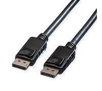 Roline - Câble DisplayPort - DisplayPort (M) pour DisplayPort (M) - 7.5 m - verrouillé, moulé - noir